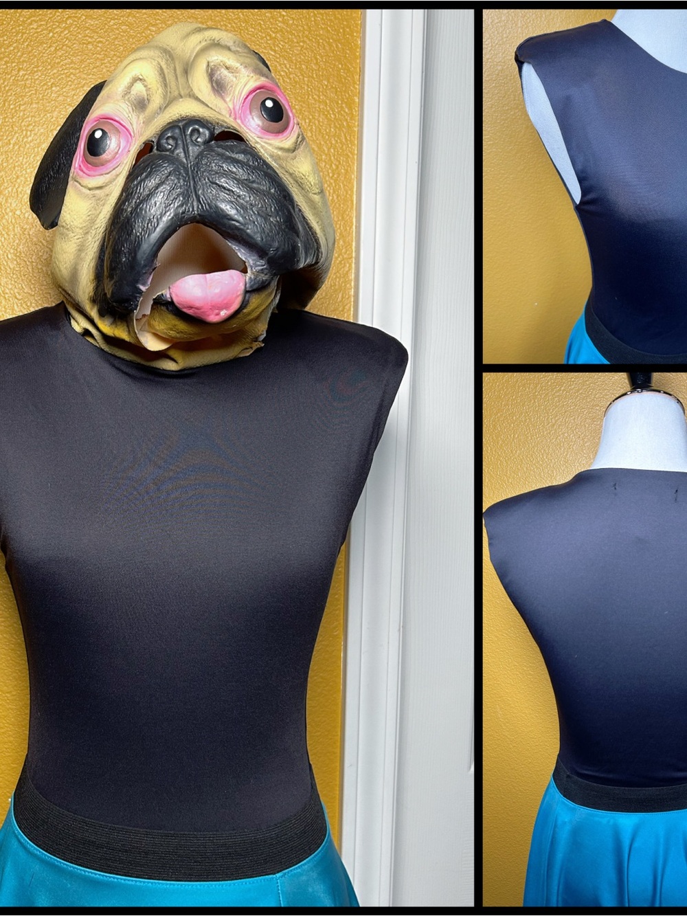 Chic af, RAYNAH COUTURE, padded shoulder bodysuit!!